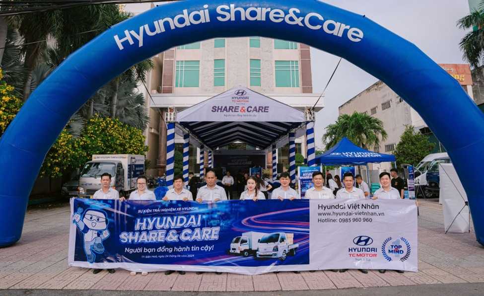 Chuỗi sự kiện “Hyundai Share & Care” trên toàn quốc: Dấu ấn đồng hành của thương hiệu và bà Vũ Thị Nhâm