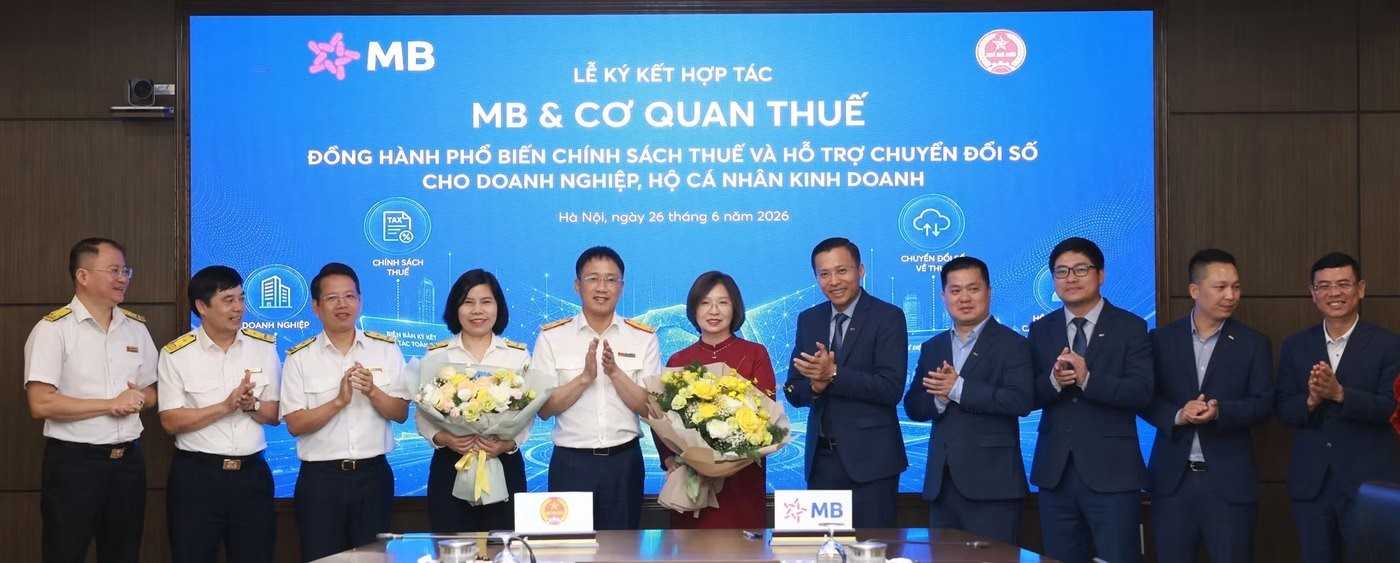 MB Seller hỗ trợ hộ kinh doanh quản lý thu chi, kê khai và nộp thuế trực tuyến